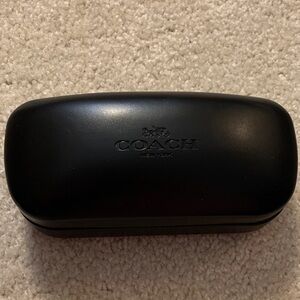 Coach Classic Black Hard Eyeglass Case